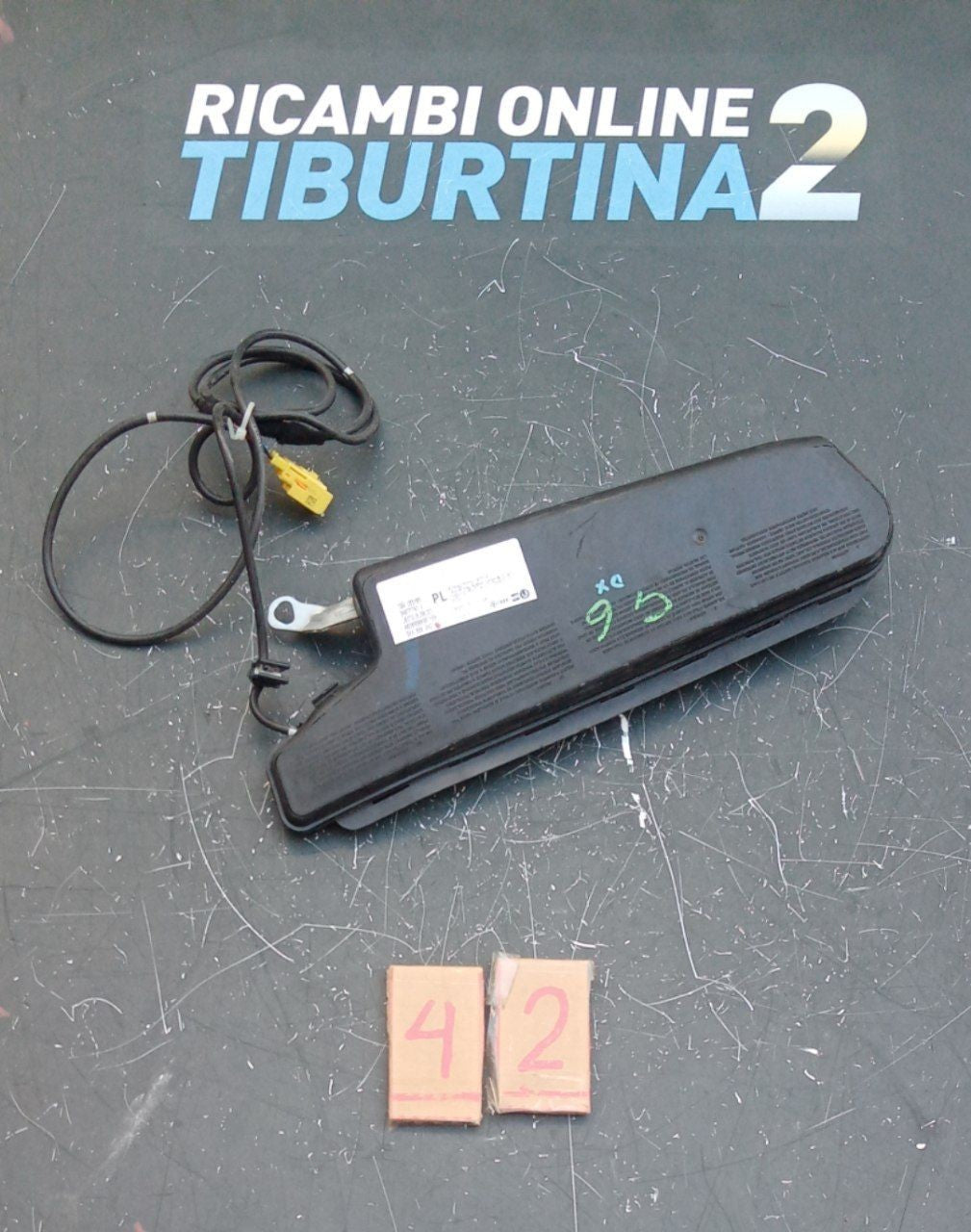 Airbag sedili destra Volkswagen golf 6 2009 in poi Numero 42