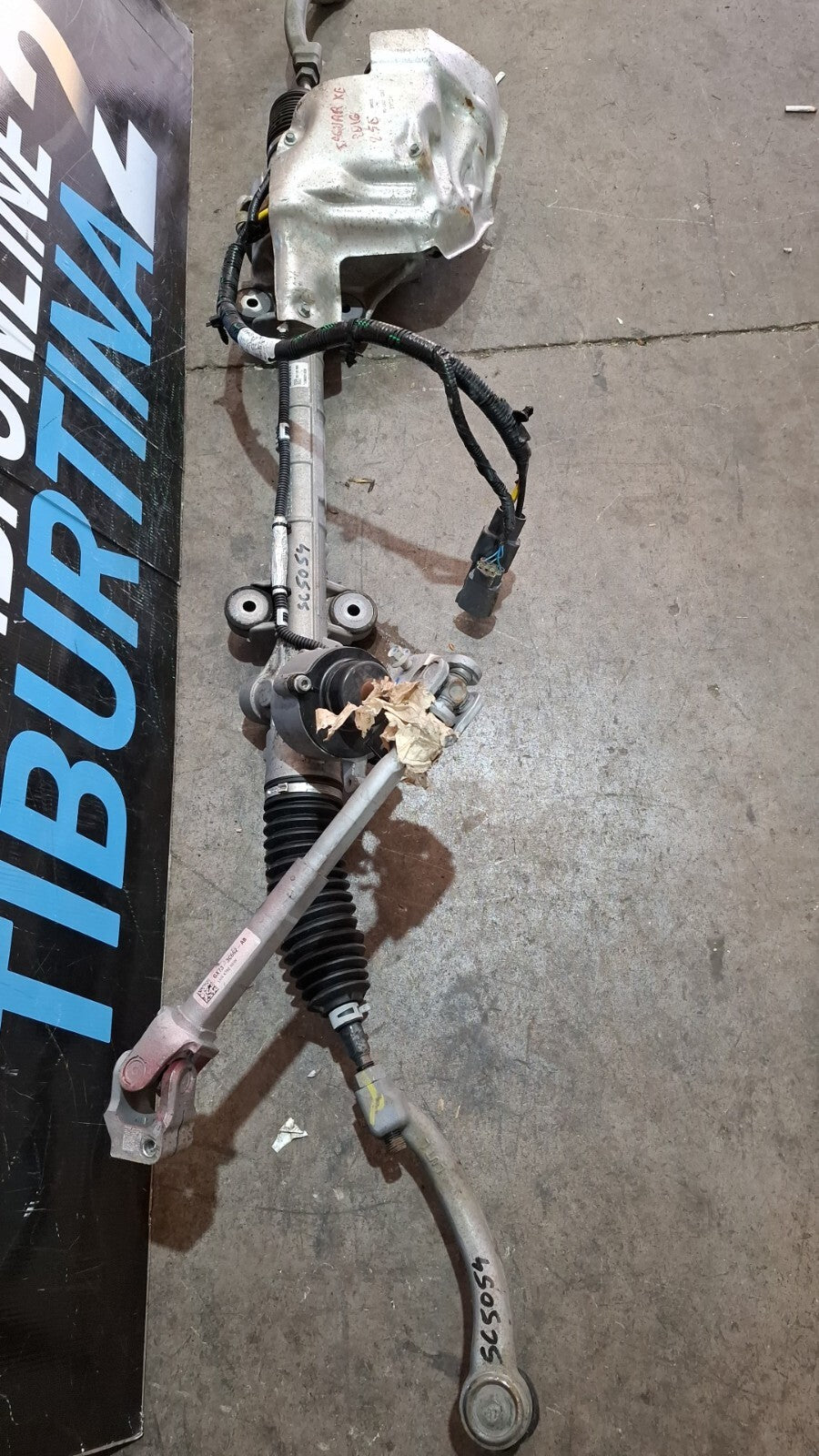 Scatola guida elettrica jaguar xe cod hx73-3200-aa anno 2016