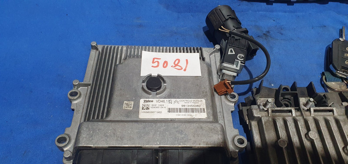 Kit accensione elettronica Chiave e blocchetto Peugeot 2008 1.2 Tb