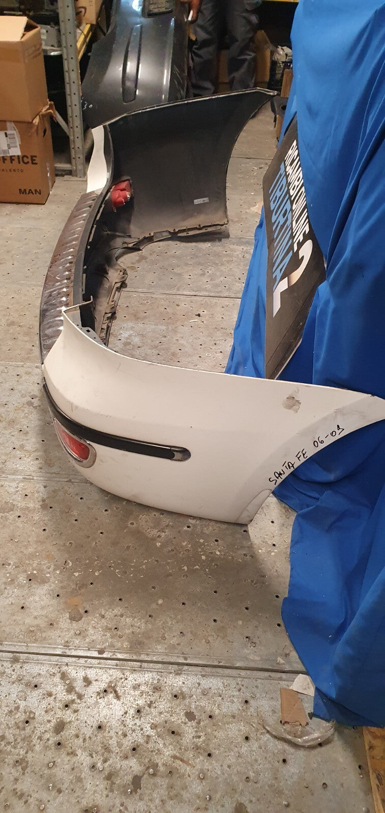 Paraurti posteriore Hyundai Santa Fe dal 2006 al 2009