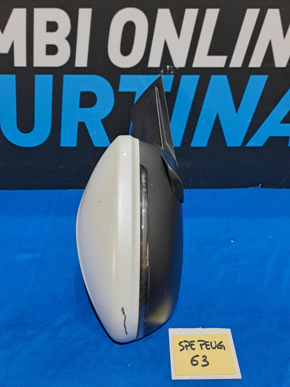 Specchietto retrovisore Destro Peugeot 208 2019 in poi 10 + 2 fili - SPE PEUG 63