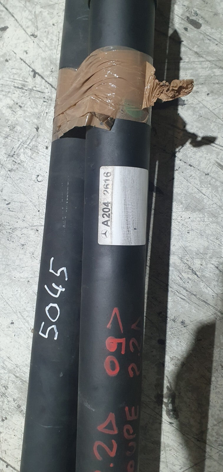 Alb 5045 - Albero trasmissione cardano posteriore completo Mercedes Classe c