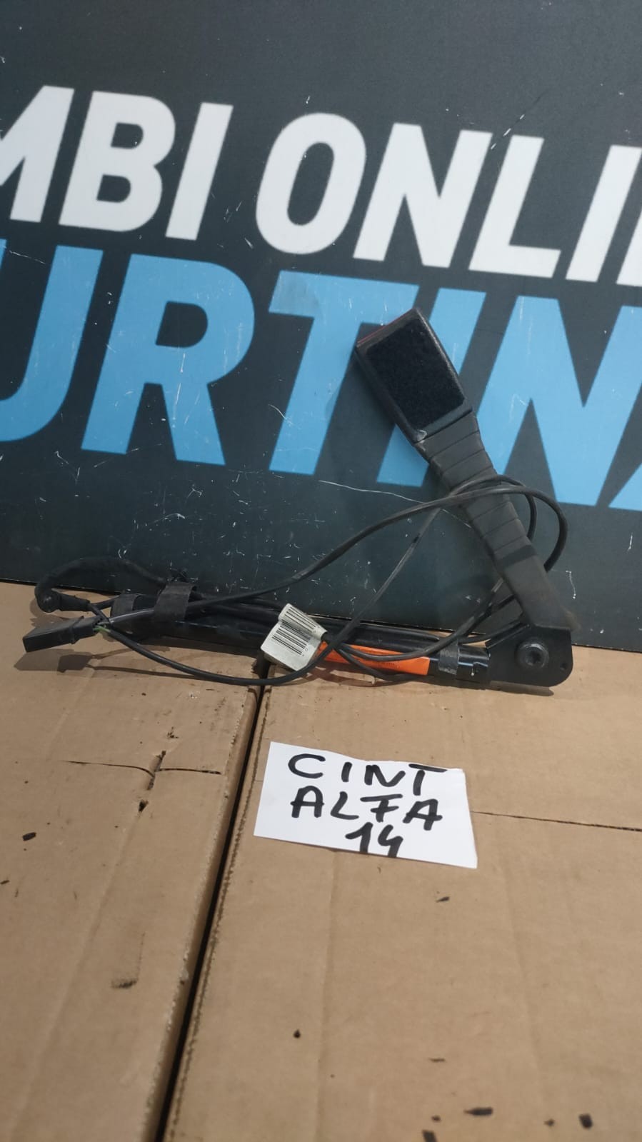 pretensionatore anteriore destro alfa 159 cint 14