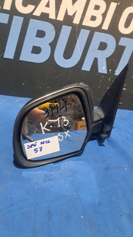 Spe Nis 57 Specchietto esterno sinistro nissan micra k13 3 pin