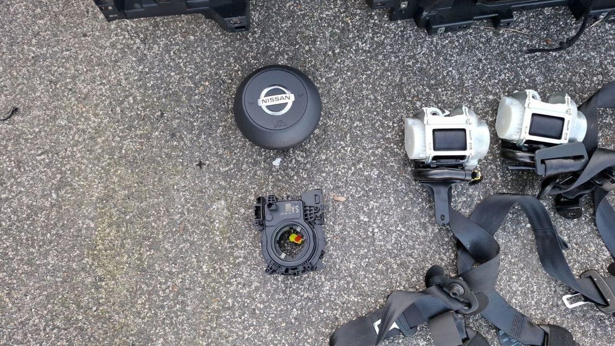 Kit airbag Nissan Qashqai con head up display in pelle 2021 in poi