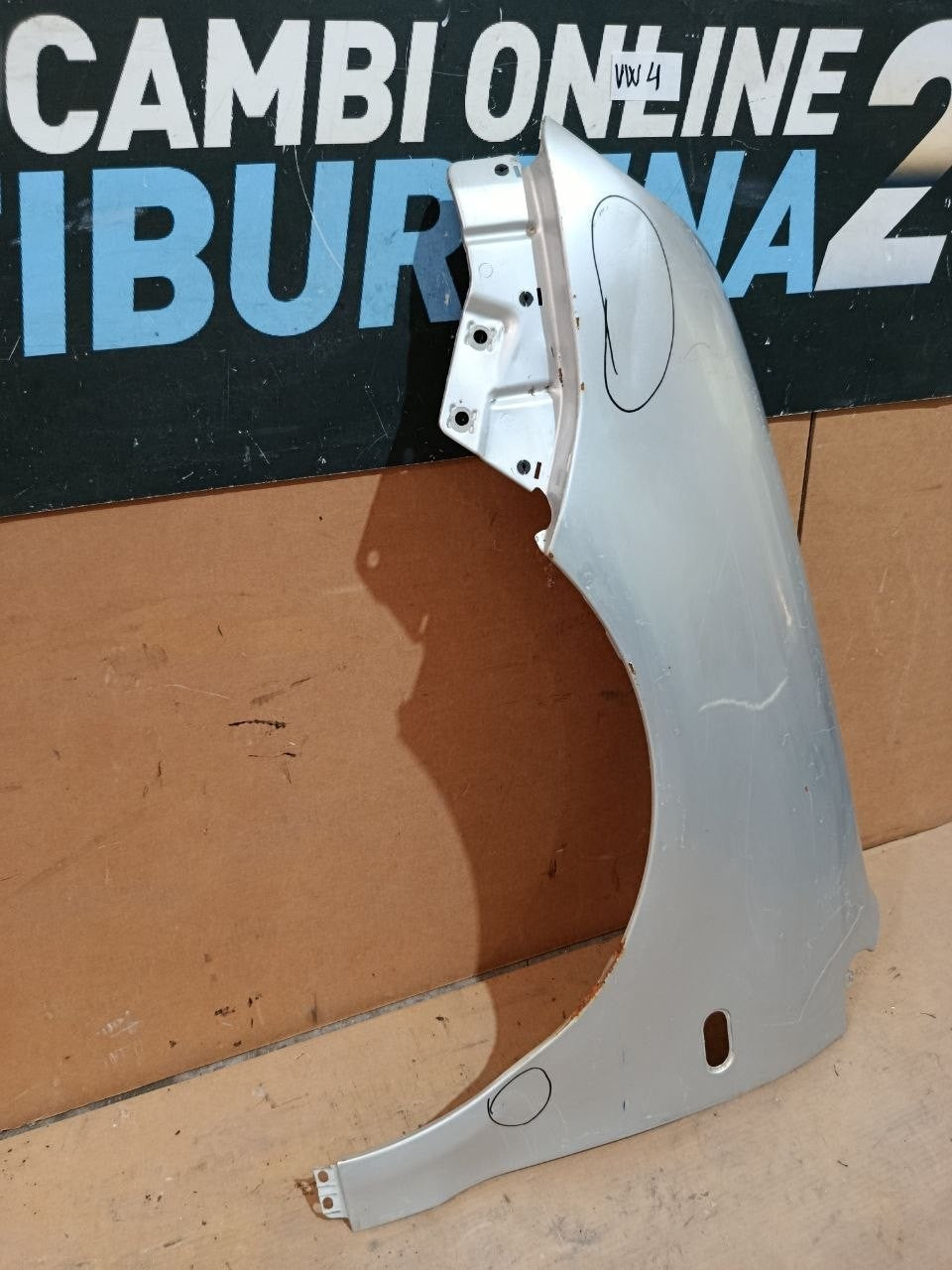 Par Vw 4 - Parafango Anteriore Sinistro Volkswagen Polo 2001 2004