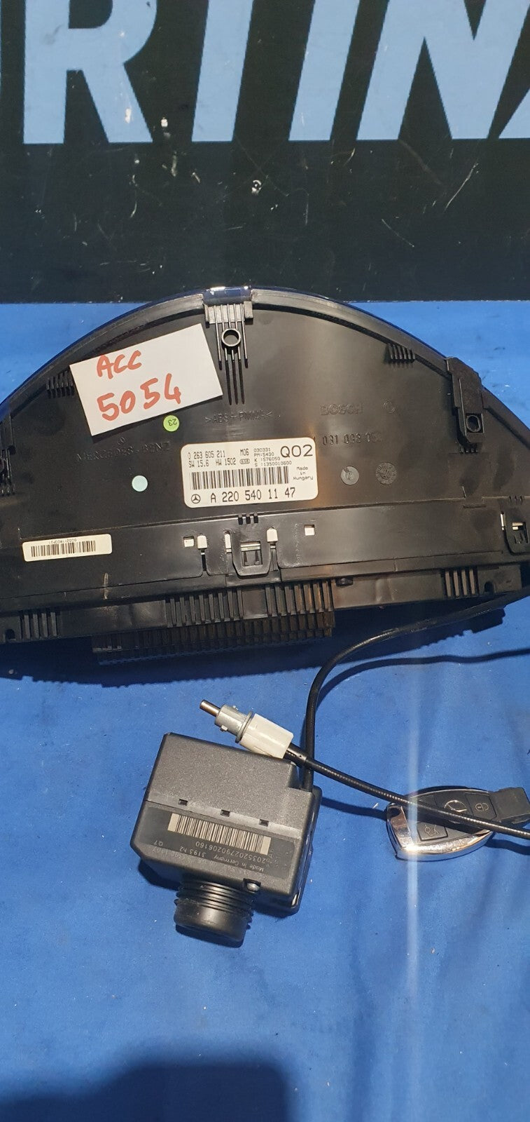 Kit accensione elettronica Chiave e blocchetto Mercedes W220 3.2 D