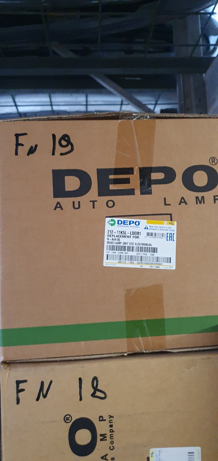 Faro anteriore nuovo commerciale Toyota Rav 4 dal 2005 sinistro depo