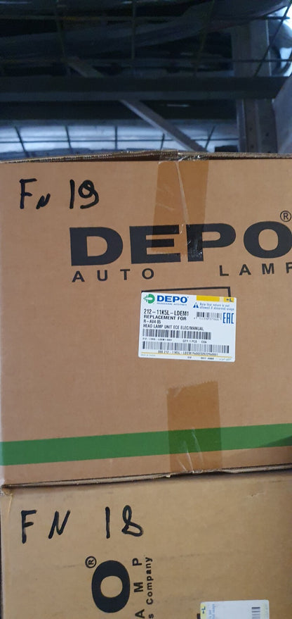Faro anteriore nuovo commerciale Toyota Rav 4 dal 2005 sinistro depo
