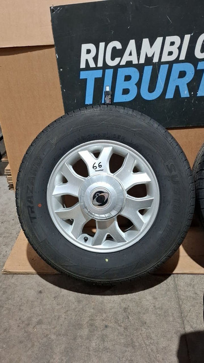 66 cerchi e gomme 4 stagioni ssangyong rexton 235-70-16 gomme trazano 4 stagioni
