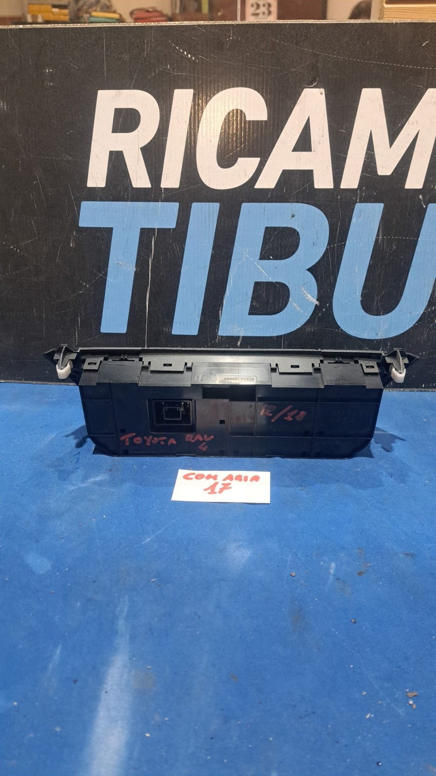 Com 17 Comandi clima aria interna Toyota rav 4 anno dal 2012 al 2018