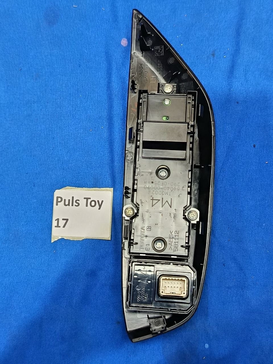 Puls Toy 17 - Pulsantiera Completa Anteriore Sinistra Toyota Yaris dal 2020