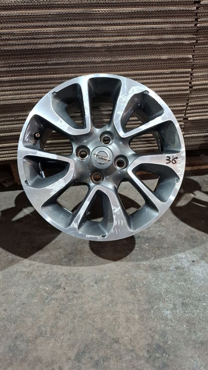 36 cerchi in lega opel karl cerchi originali 95392967 6jx15 et45 con sensori