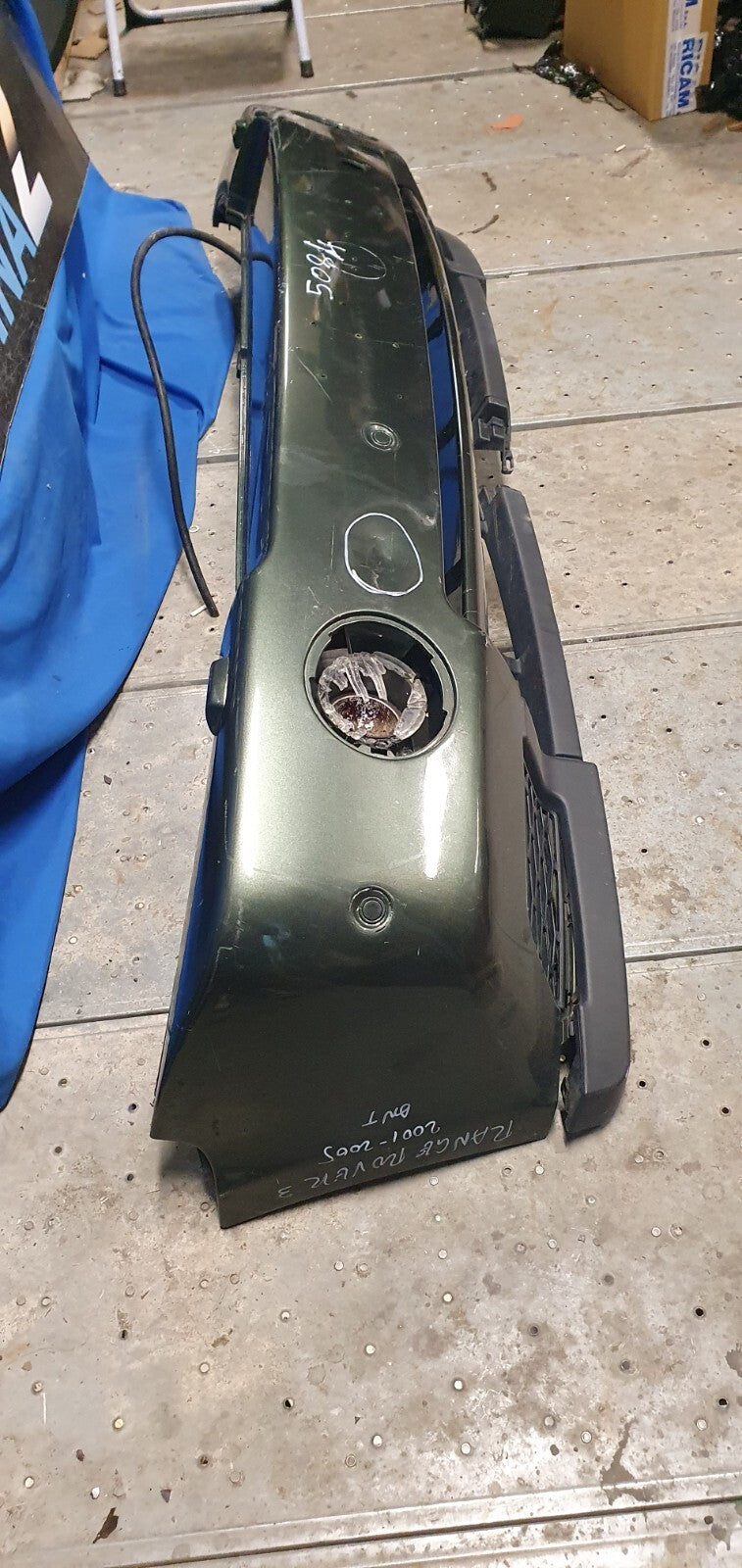 Paraurti Anteriore Range Rover 3 dal 2001 al 2005 con difetto
