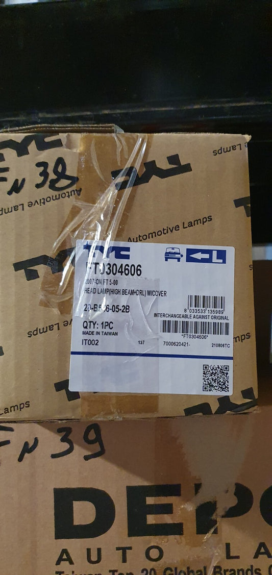 Faro anteriore inferiore sx nuovo commerciale Fiat 500 dal 2007