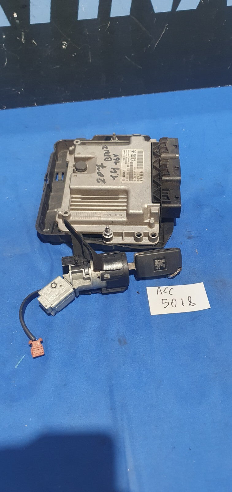 Kit accensione elettronica Chiave e blocchetto Peugeot 207 1.4 16 V