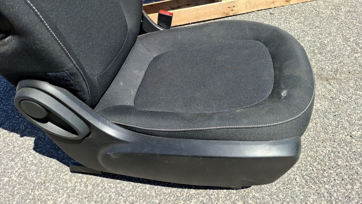 Tappezzeria in stoffa nera smart 453 x 4 senza airbag sedile dal 2014