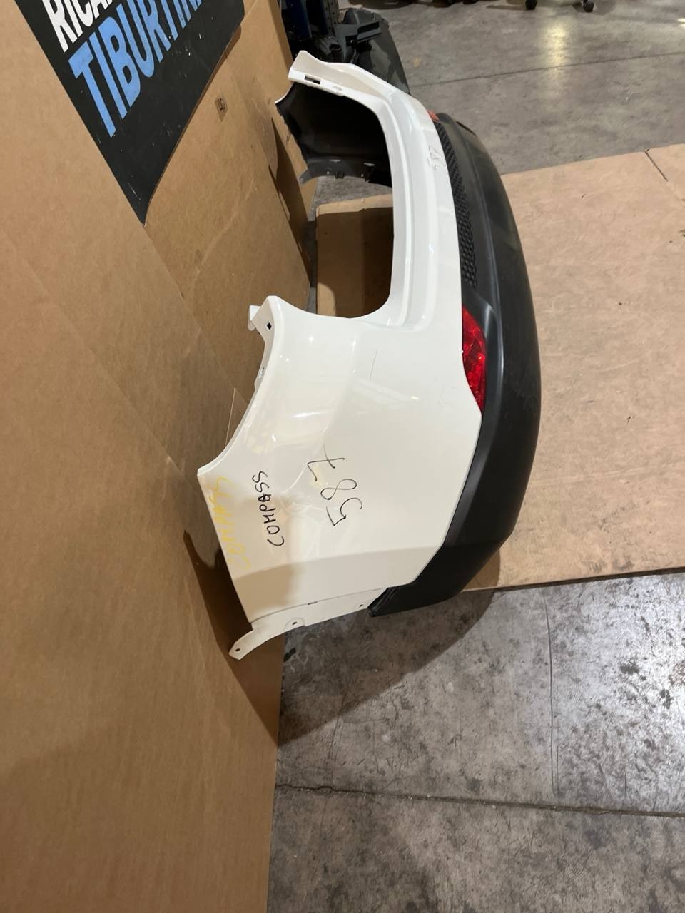 Par 587 paraurti posteriore Jeep compass dal 2018