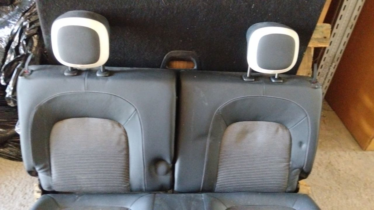 Tappezzeria completa Renault Twingo in misto pelle e stoffa 2014 in poi