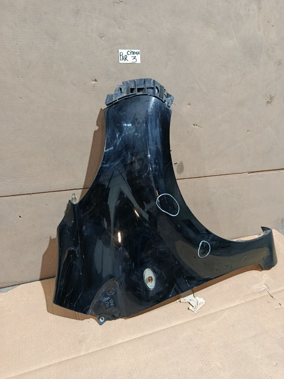 Par cit 3 - Parafango con difetto anteriore destro Citroen C1 Peugeot 107