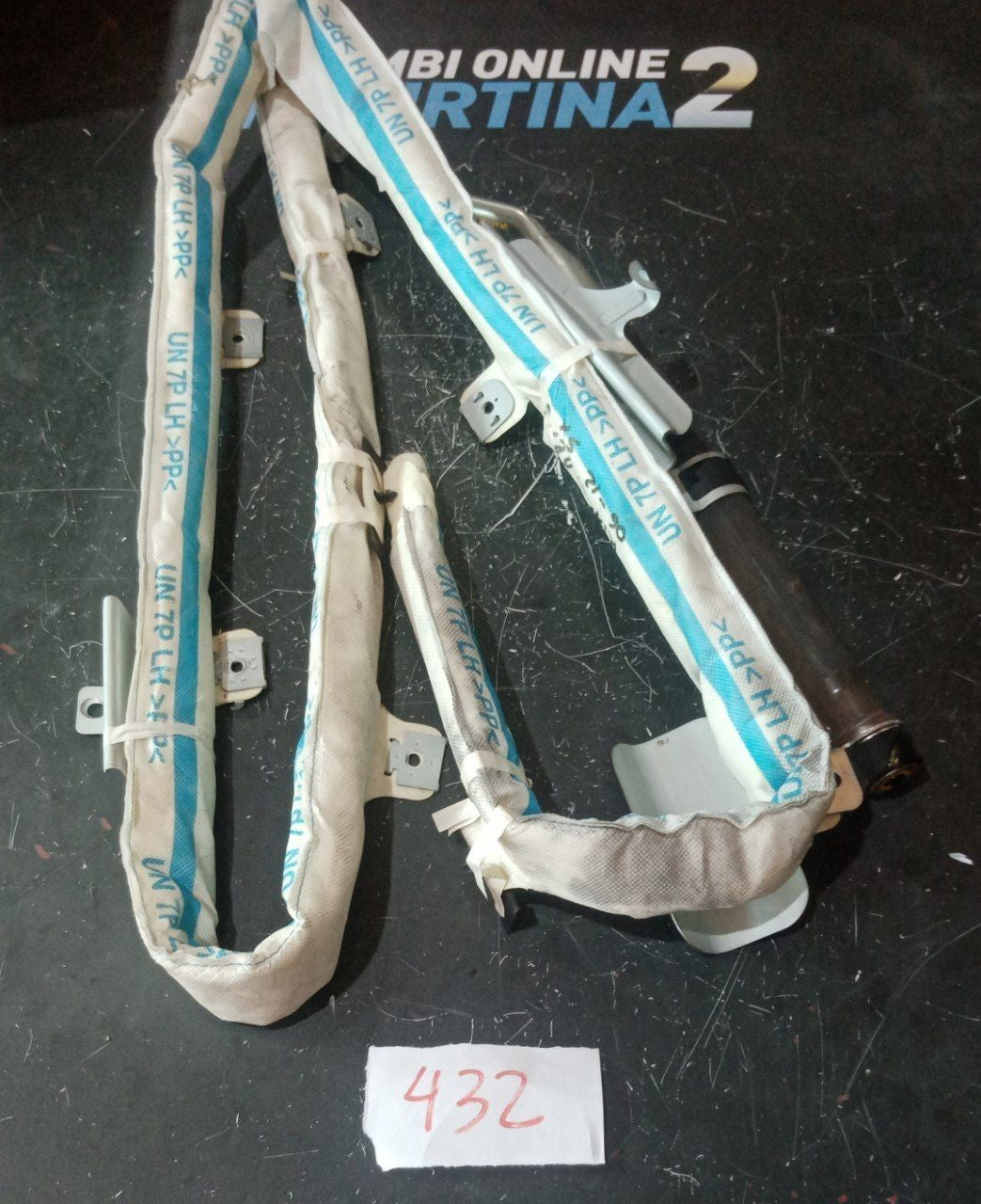 Airbag tendina laterale sinistra Kia carens 2006-2012 Numero 432