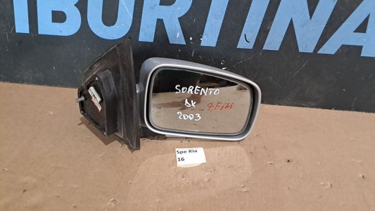 Spe kia 16 specchietto retrovisore kia sorento destro 7fili dal 2003 in poi