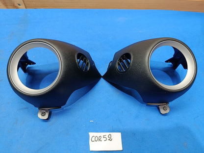Cor 52 - Cornici rivestimento bocchette aerazione MINI Cooper R56 R55 R57 2006