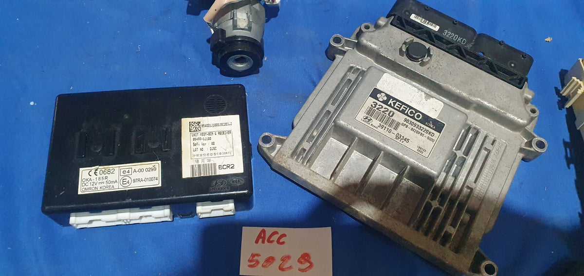Kit accensione elettronica Chiave e blocchetto Hyundai I20 1.2 B