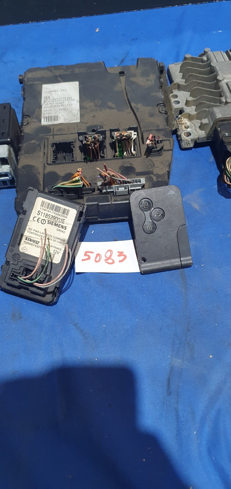 Kit accensione elettronica Chiave e blocchetto Renault Megane 1.5 D 2