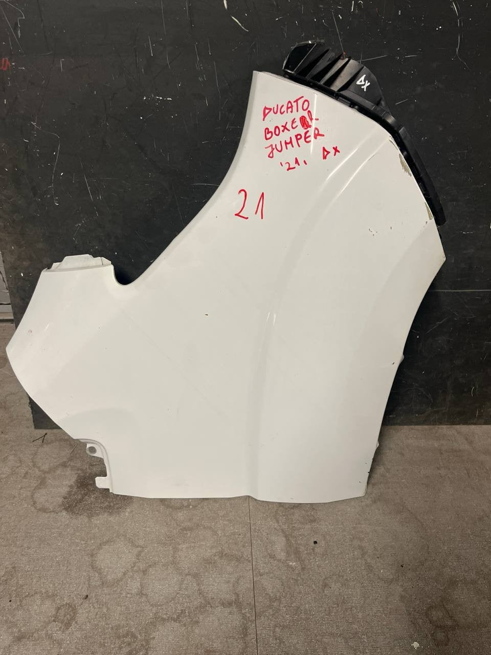 Par 21 Parafango anteriore destro Fiat Ducato Peugeot Boxer Citroen Jumper 2021