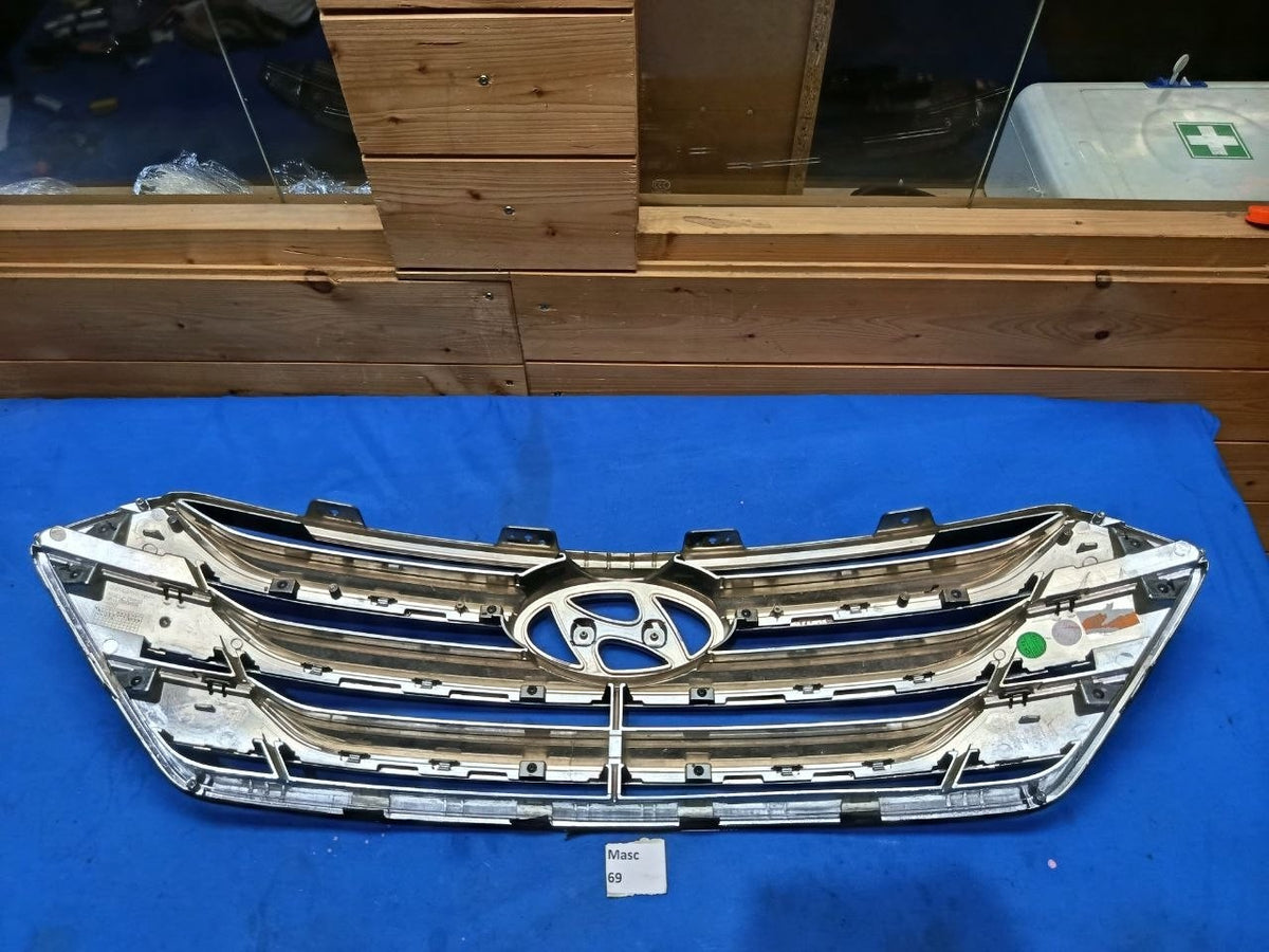 Masc 69 - Mascherina Griglia Radiatore Paraurti Anteriore Hyundai Santa Fe 2013