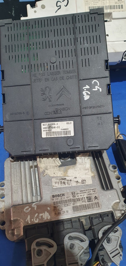 Kit accensione elettronica Blocchetto chiavi quadro e centralina Citroen C5
