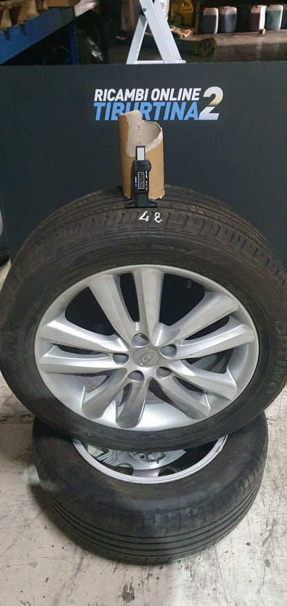 Cerchi e gomme 4 cerchi per Hyundai IX35 con gomme hankook dot 18-17