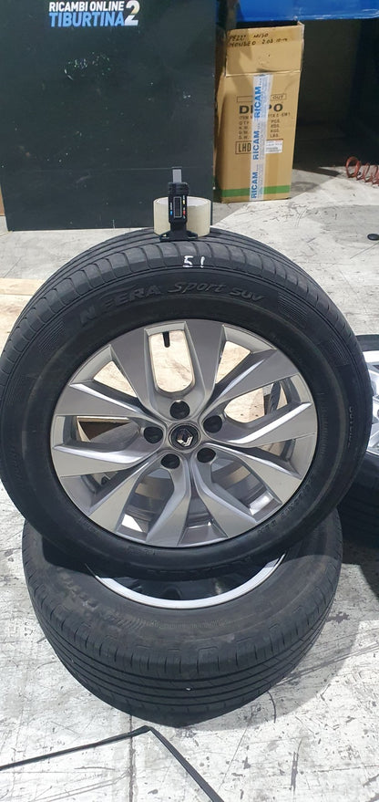 Cer 51 - Cerchi e gomme treno completo Renault Captur dal 2019