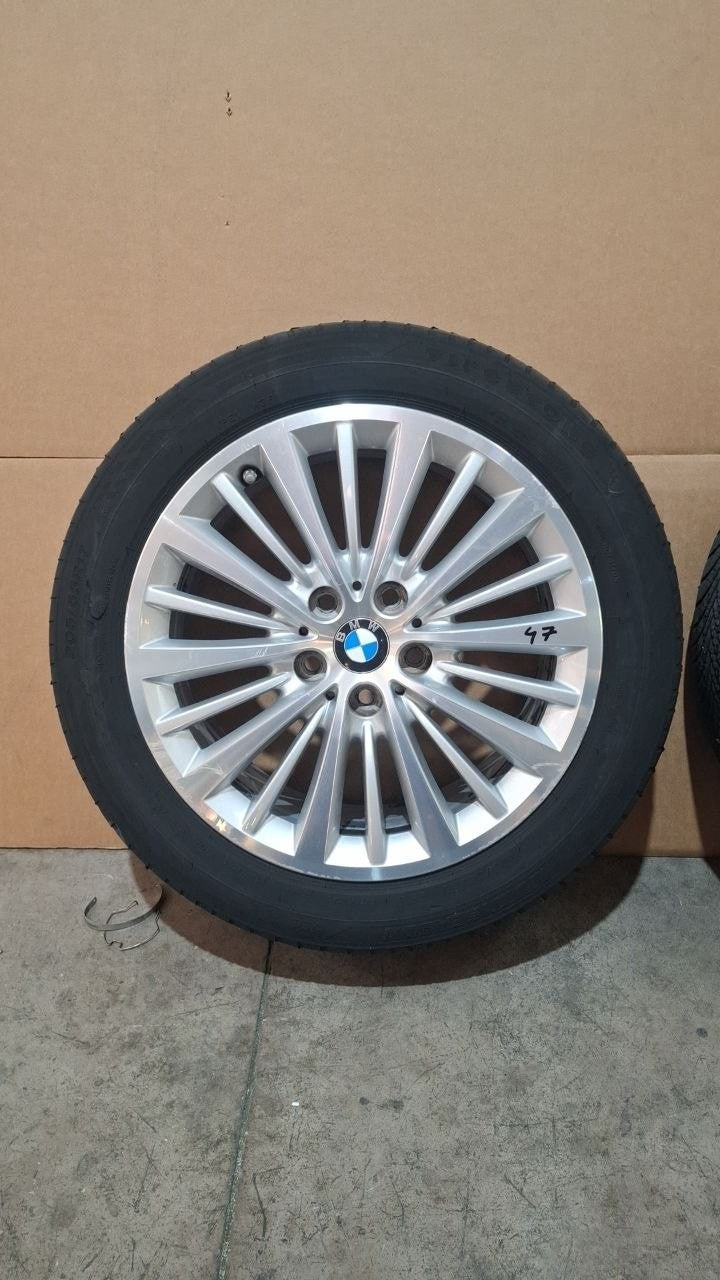 47 cerchi con gomme da cambiare bmw serie 2 tourer 205-55-17 cerchi originali