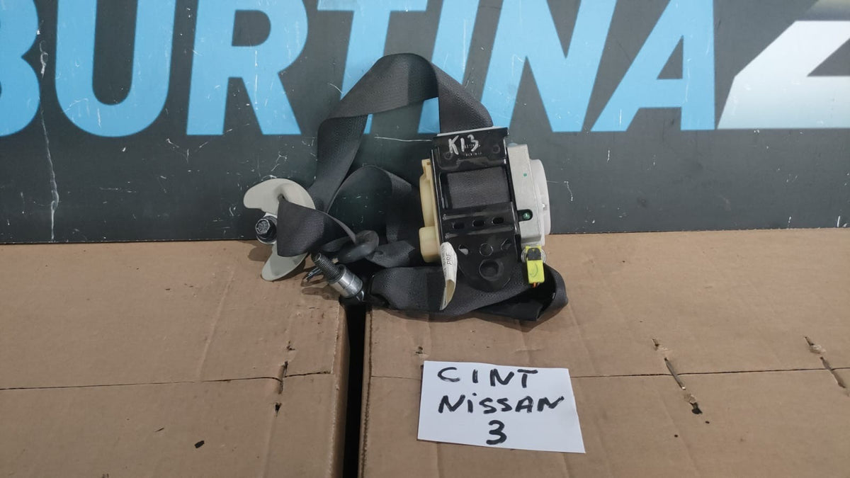 cintura di sicurezza anteriore sinistra  Nissan Micra k13  2007 in poi cint 3