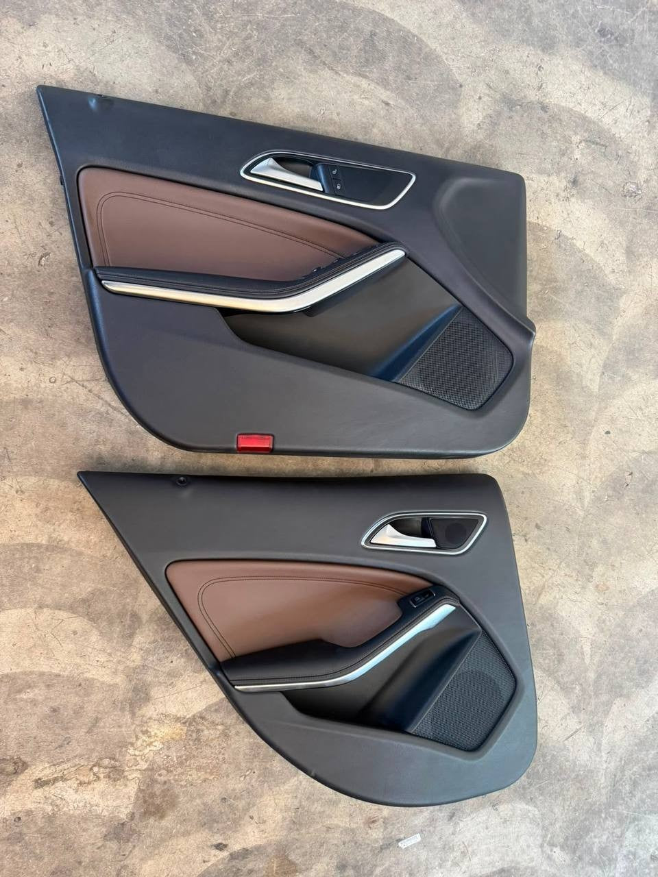 Tappezzeria completa Mercedes Benz GLA dal 2013 in Pelle Marrone