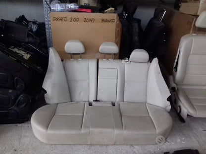 Tappezzeria Mercedes glk in pelle beige con strappo 2008 2015