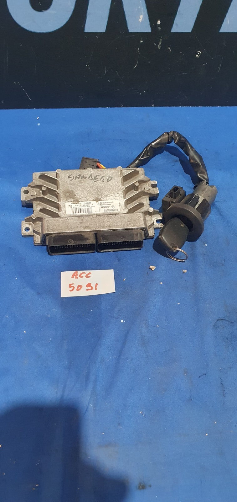 Kit accensione elettronica Solo Chiave blocchetto centralina Dacia Sandero