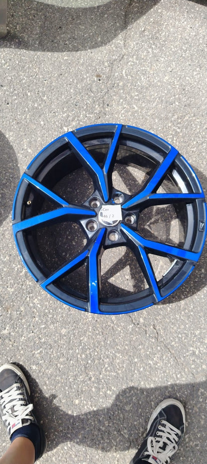 46 / 2 cerchio originale Volkswagen Golf 8 R Estoril 5h0401025s 8jx19h2 et50
