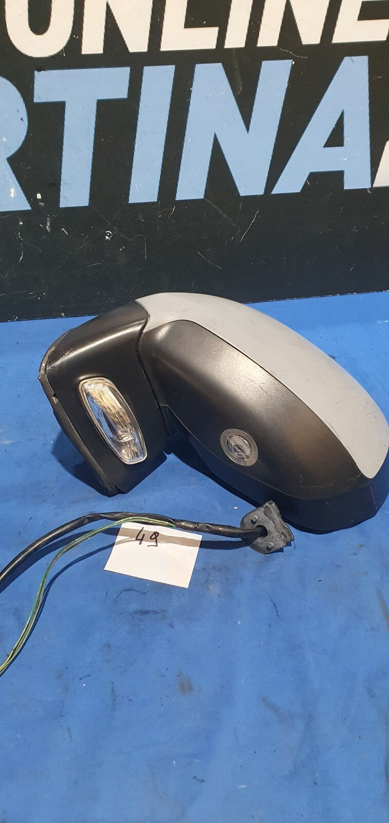 Specchio retrovisore specchietto Citroen C4 sinistro 8 fili