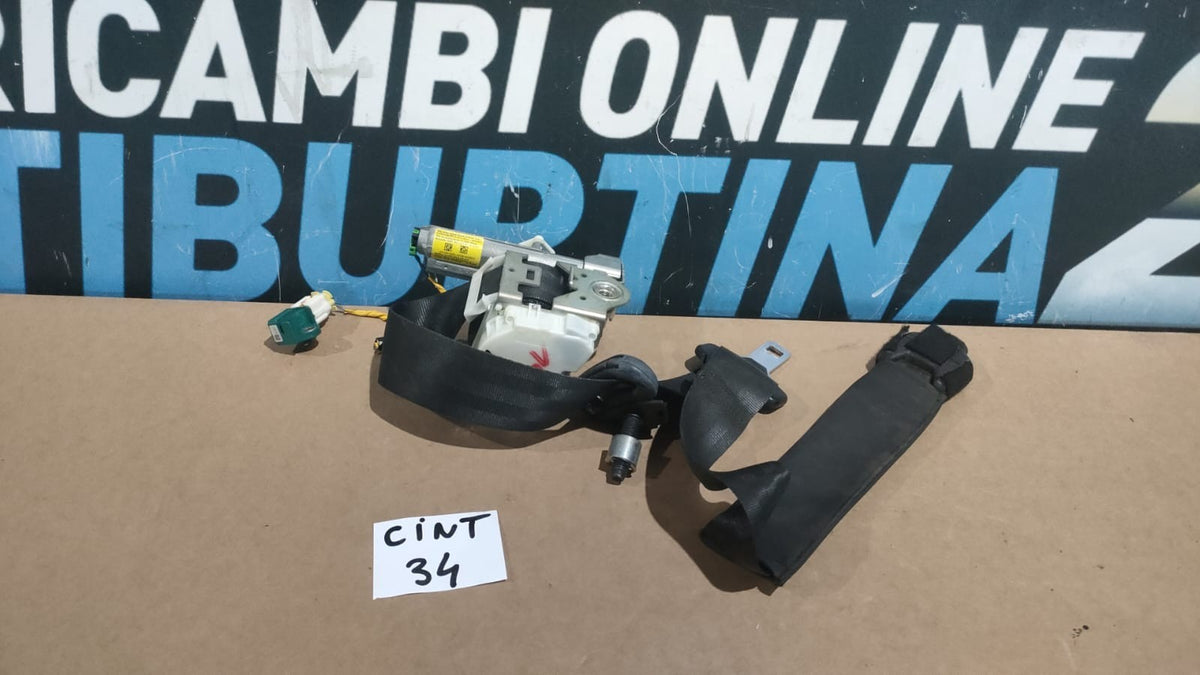 cintura di sicurezza senza pretensionatore Fiat 500l anteriore sinistra