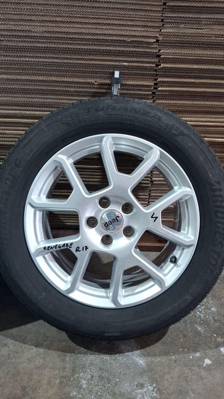 Cer 4 - cerchi  jeep renegade 215-60-17 Bridgestone dot 5021