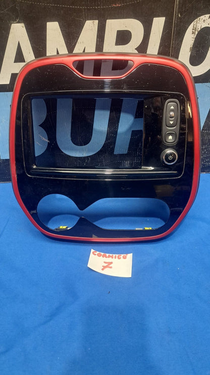Cor 7 Cornice autoradio Renault Captur dal 2013 al 2019