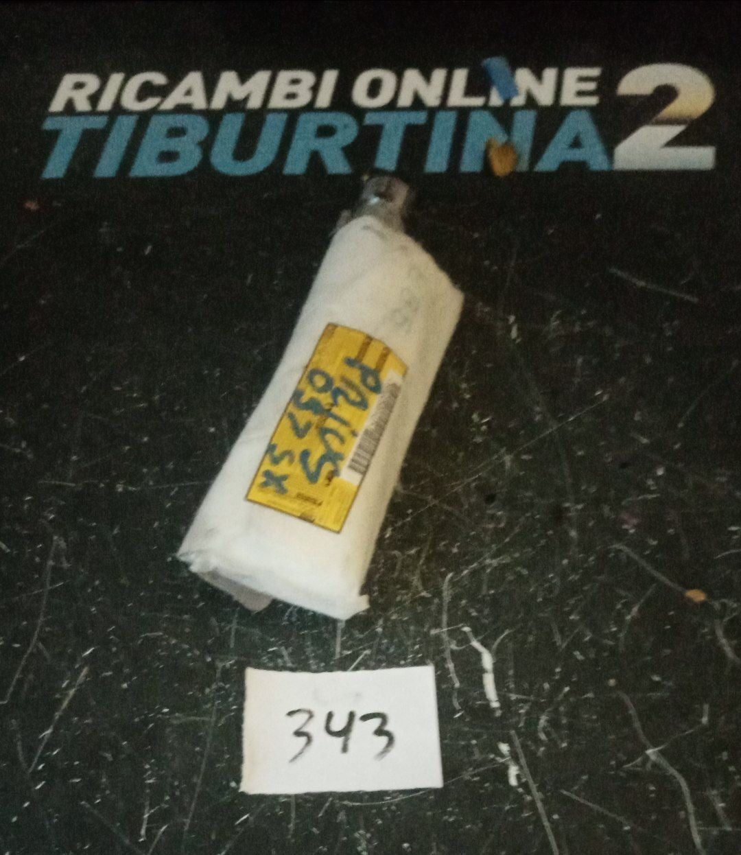 Airbag sedili Sinistra Toyota prius 2009 in poi Numero 343