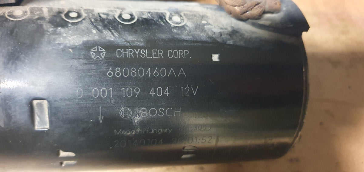 Motorino avviamento  Jeep Grand Cherokee 3.0 D Bosch 68080460AA