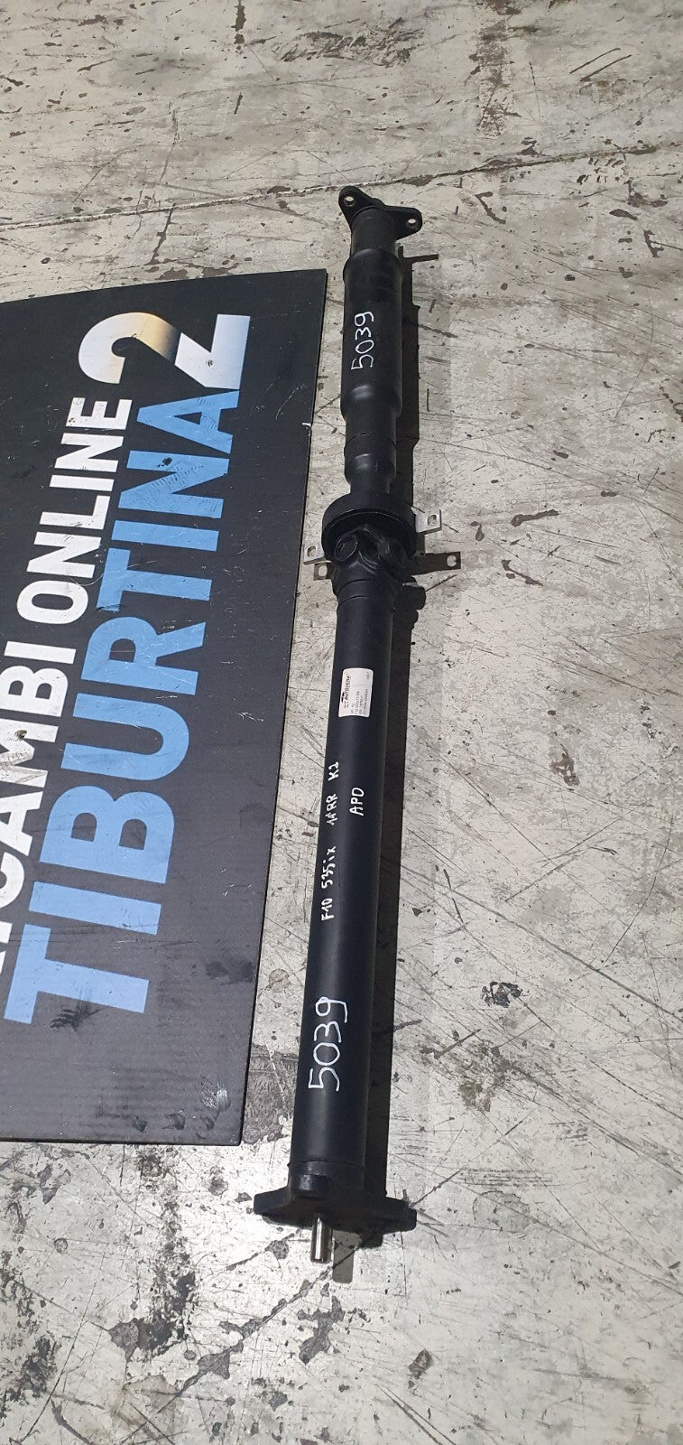 Alb 5039 - Albero trasmissione cardano posteriore completo Bmw F10 535 IX 2011