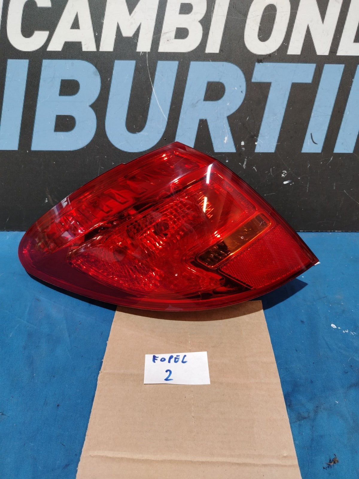 F Opel 2 - Fanale posteriore stop Opel Meriva sinistro 13434859