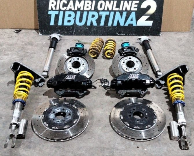 Kit frenante e assetto ABT con ammortizzatori regolabili Audi A4 S4 B7