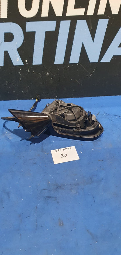 Specchio retrovisore specchietto Opel Corsa D sinistro 5 fili senza calotta